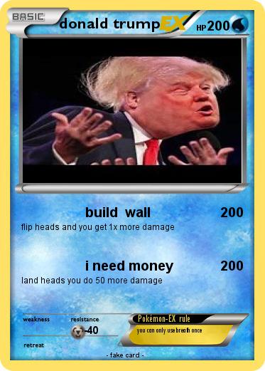 Pokemon donald trump