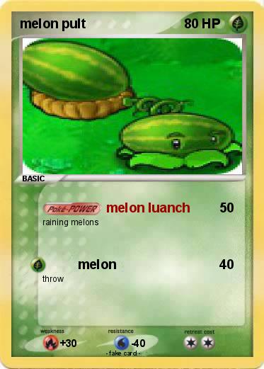 Pokemon melon pult