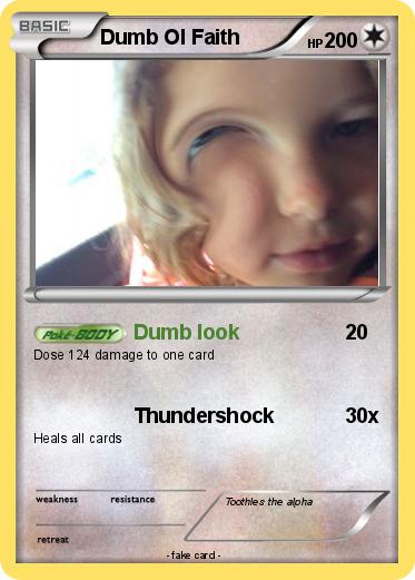 Pokemon Dumb Ol Faith