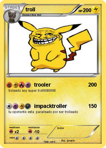 Pokemon troll