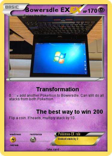 Pokemon Bowersdle EX