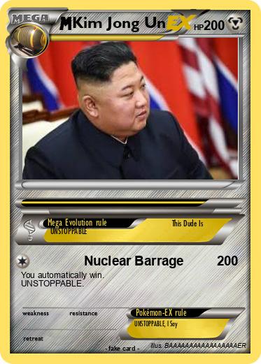 Pokemon Kim Jong Un