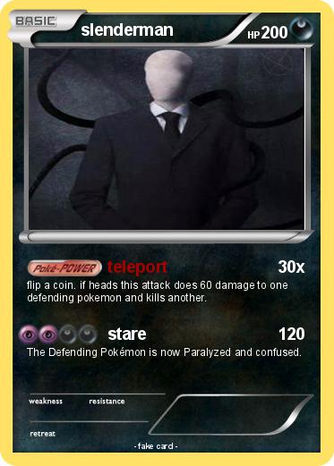 Pokemon slenderman