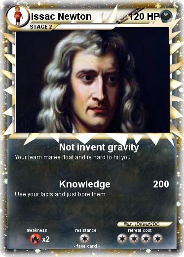 Pokemon Issac Newton