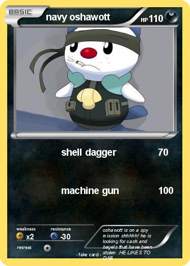 Pokemon navy oshawott
