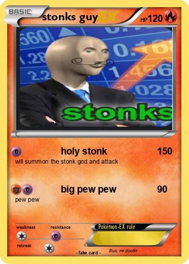 Pokemon stonks guy