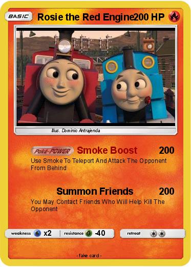 Pokemon Rosie the Red Engine