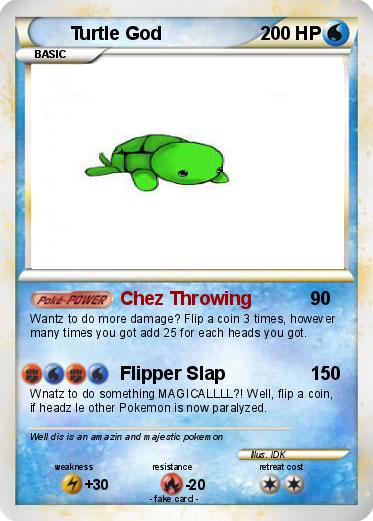 Pokemon Turtle God