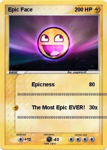 Pokemon Epic Face