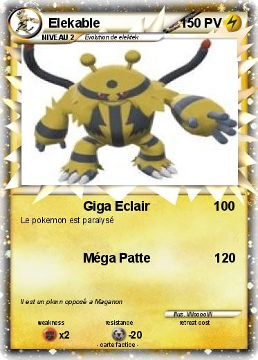 Pokemon Elekable