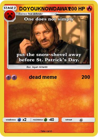 Pokemon DOYOUKNOWDAWAY