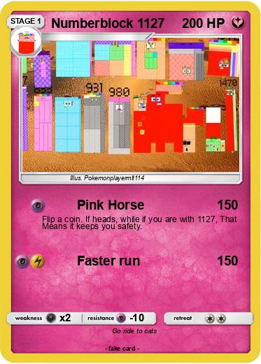 Pokemon Numberblock 1127