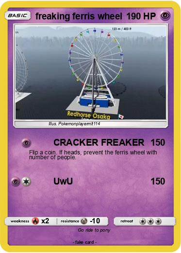 Pokemon freaking ferris wheel