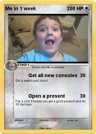 Pokemon Me in 1 week