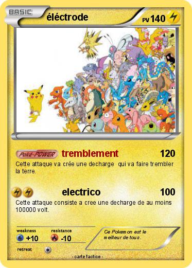 Pokemon éléctrode