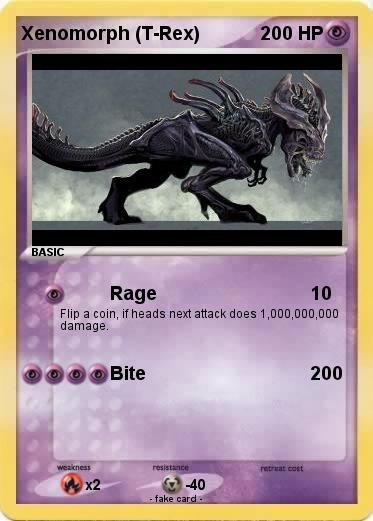 Pokemon Xenomorph (T-Rex)