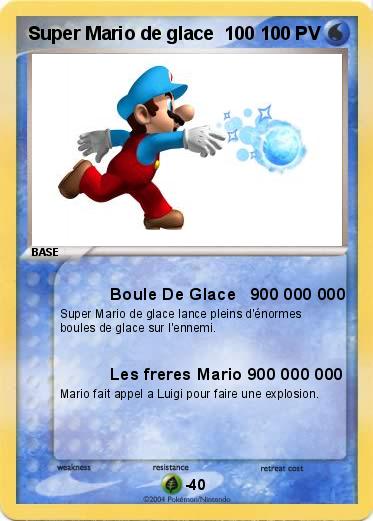 Pokemon Super Mario de glace  100