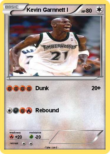 Pokemon Kevin Garnnett I