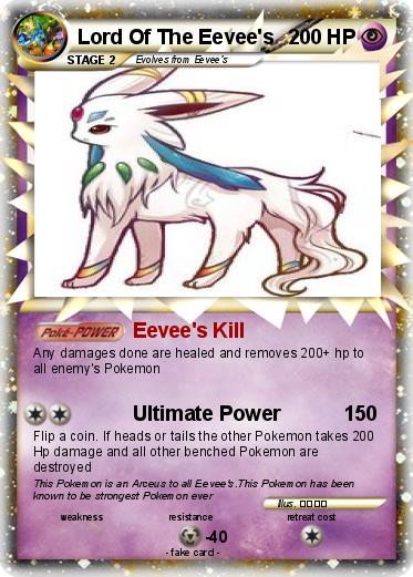Pokemon Lord Of The Eevee's