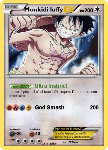 Pokemon Monkidi luffy