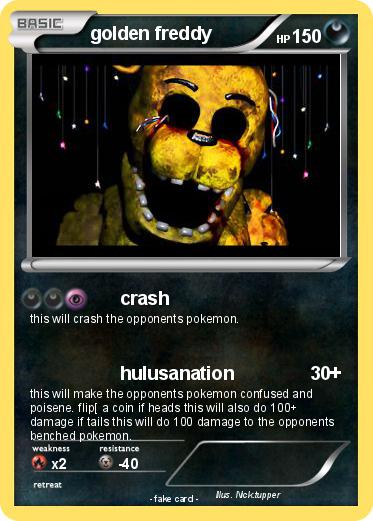 Pokemon golden freddy
