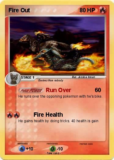 Pokemon Fire Out