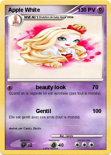 Pokemon Apple White