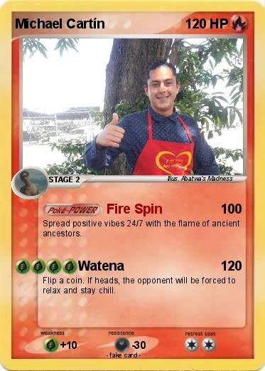 Pokemon Michael Cartín