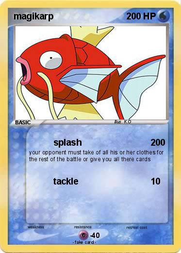 Pokemon magikarp