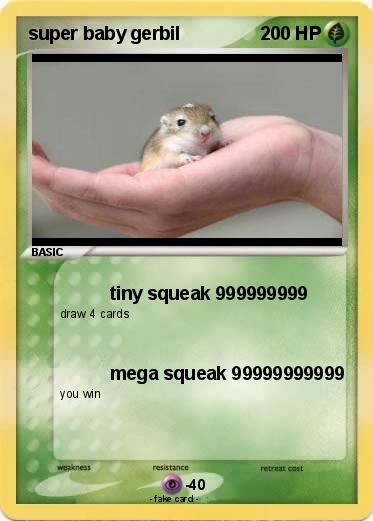 Pokemon super baby gerbil