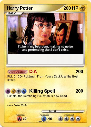 Pokemon Harry Potter