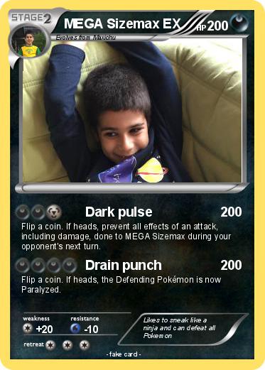 Pokemon MEGA Sizemax EX