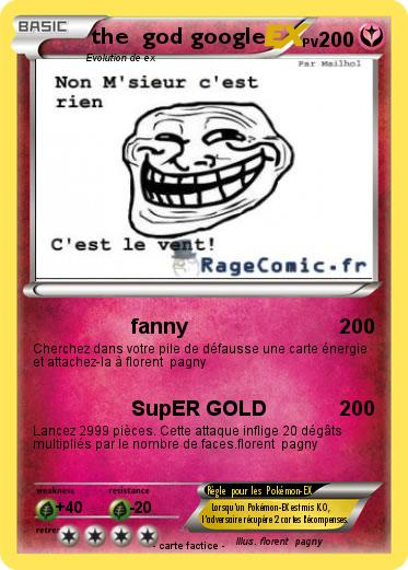 Pokemon the  god google