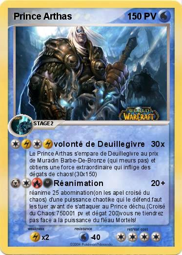 Pokemon Prince Arthas