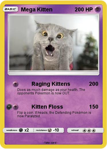 Pokemon Mega Kitten