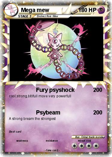 Pokemon Mega mew