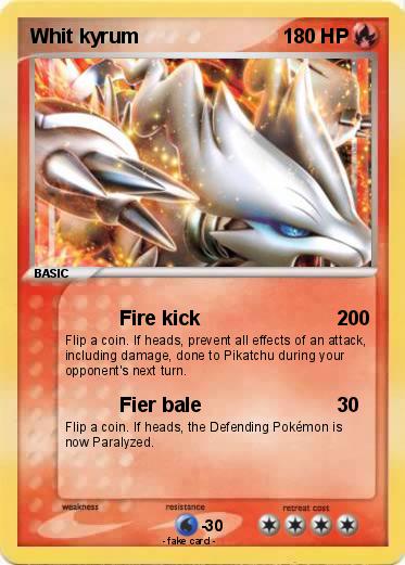 Pokemon Whit kyrum