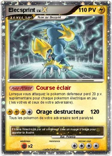 Pokemon Elecsprint