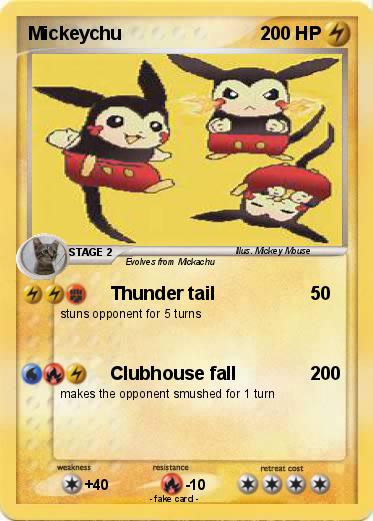 Pokemon Mickeychu