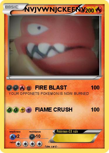 Pokemon NVJVWNJCKEFNV