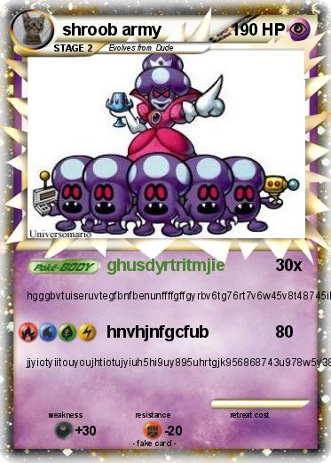 Pokemon shroob army