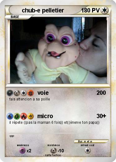 Pokemon chub-e pelletier