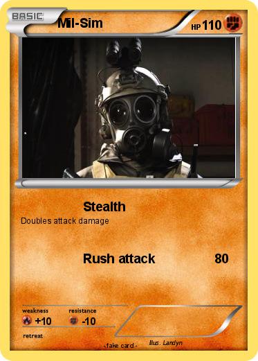 Pokemon Mil-Sim