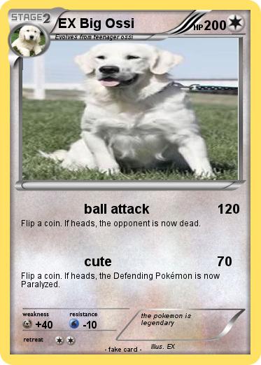 Pokemon EX Big Ossi