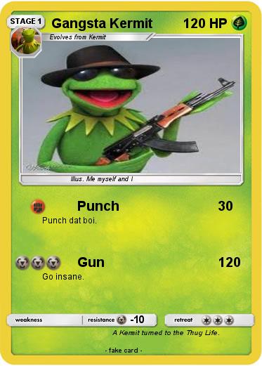 Pokemon Gangsta Kermit