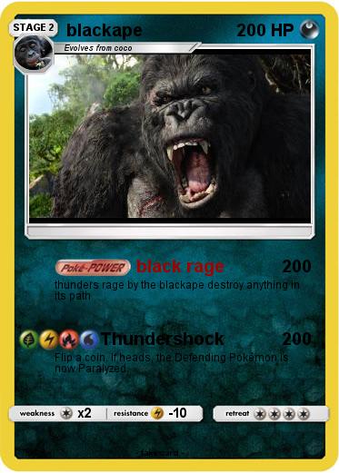 Pokemon blackape