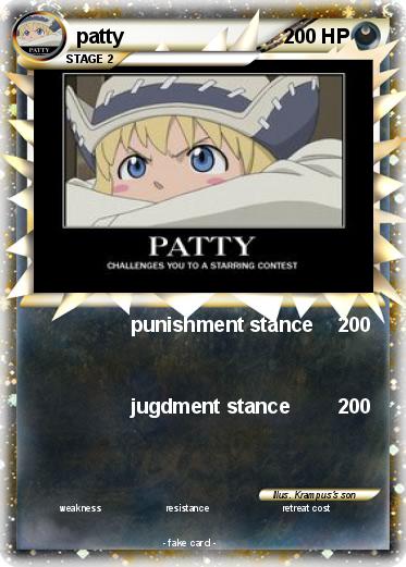 Pokemon patty