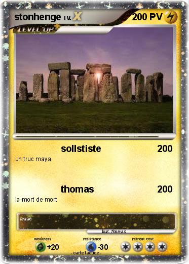 Pokemon stonhenge