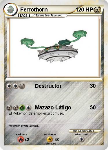 Pokemon Ferrothorn