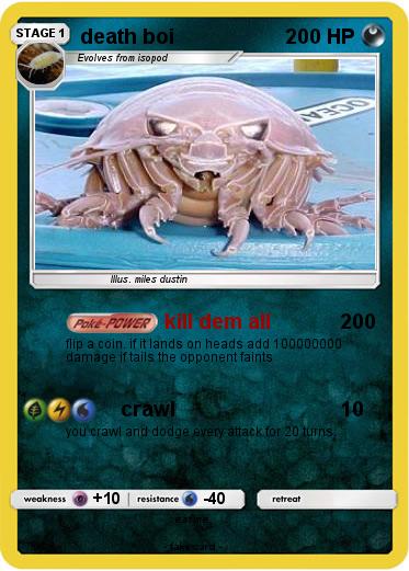 Pokemon death boi